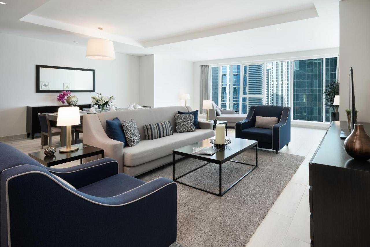 Centara West Bay Hotel&Residences Doha Exterior foto Living room